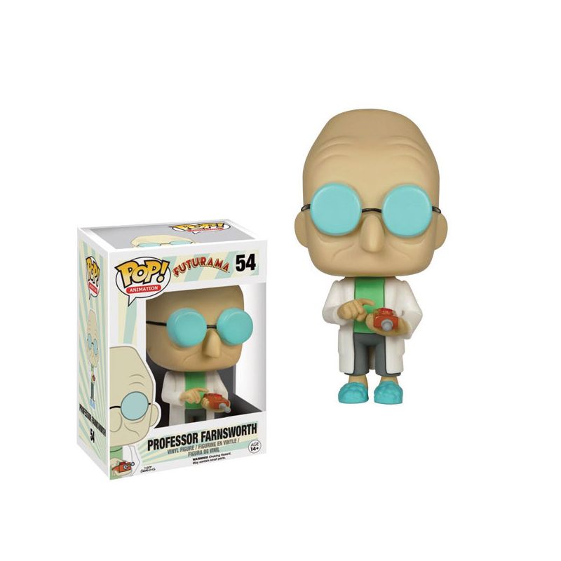 Figurine FUTURAMA - POP Vinyl 54 Prof. Farnsworth ! - Dvfstore.com